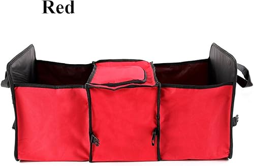 Miniatura 3 de Bolsa de almacenamiento para maletero de automóvil, organizador de maletero de tela Oxford con aislamiento, portátil, bolsa plegable, perfecta para