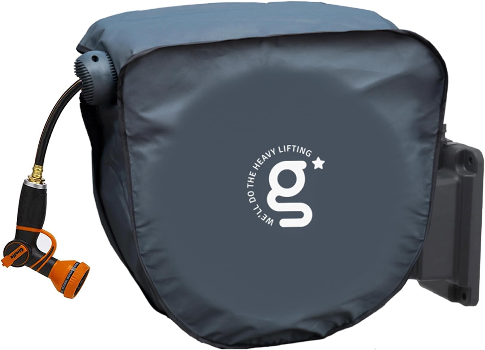 Giraffe Tools AW50 Retractable Garden Hose Reel Cover UV Resistant, Anti-Fading and Waterproof Cover for Water Hose Reel