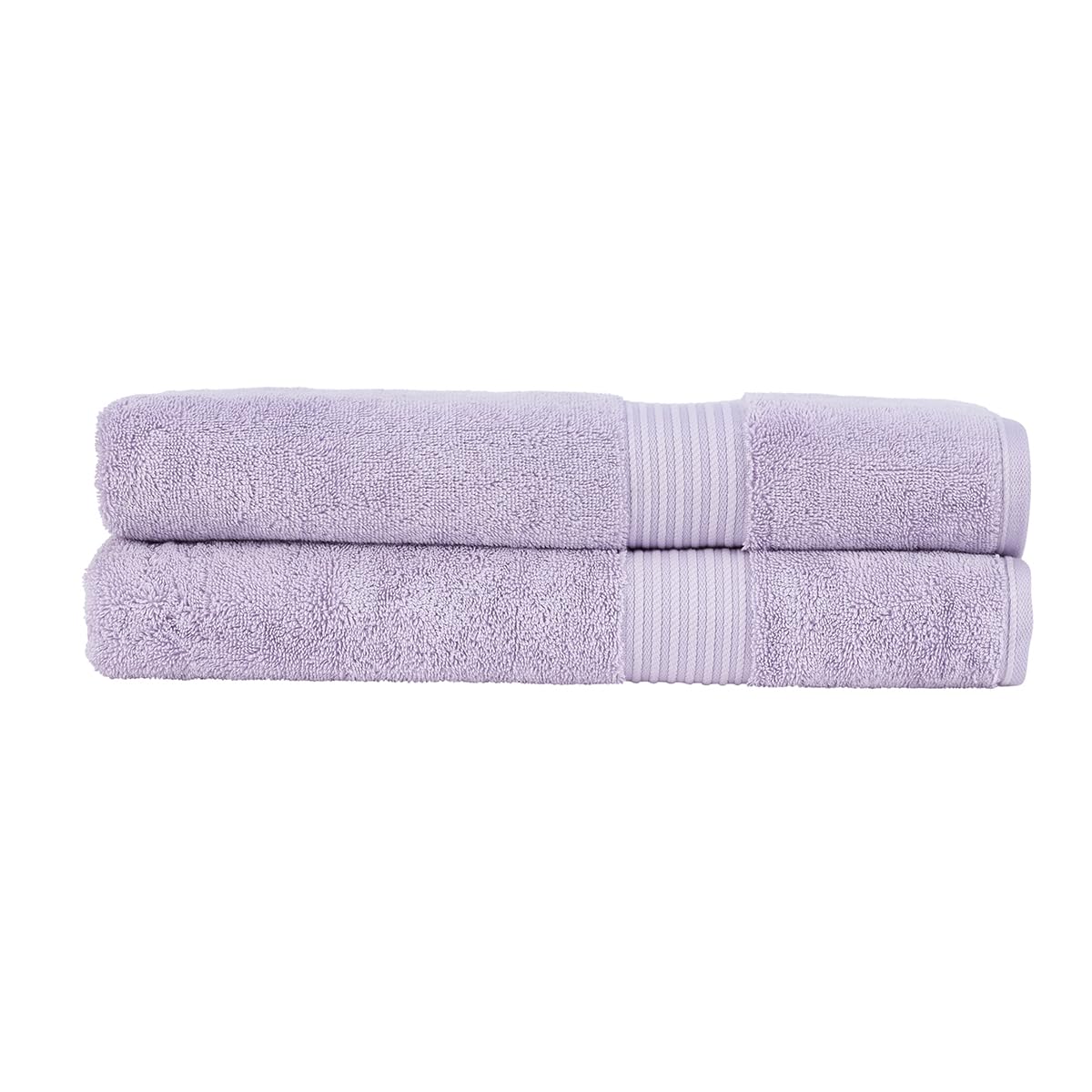 Christy Supreme Hygro 2 Hand Towels Set | Blush Pink | 100% Luxury Supima Cotton | Ultra Soft | Super Absorbent | 650GSM | Plush and Long Lasting — view 119