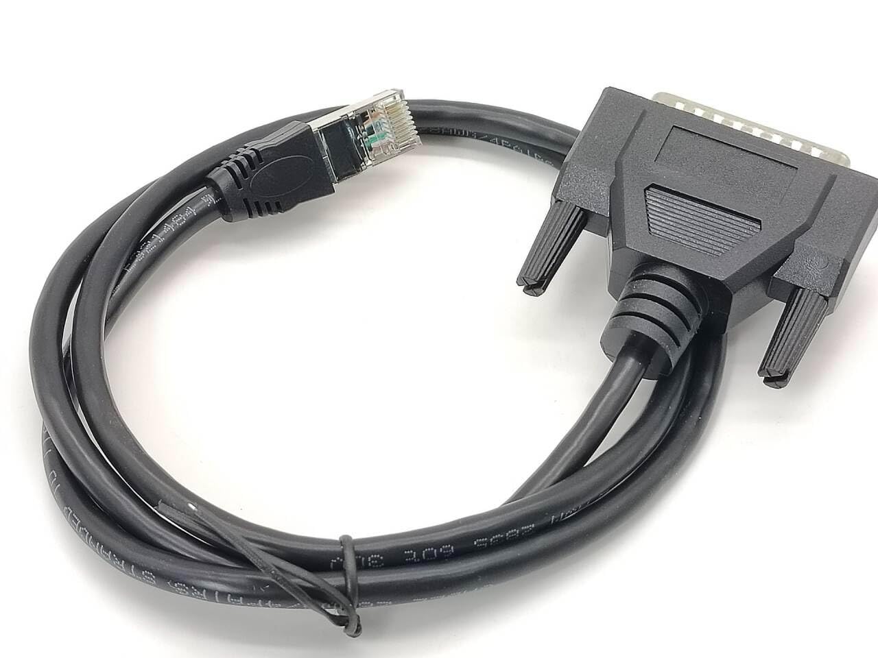 Amazon.co.jp: Pidwaok DB25 - RJ45ケーブル 1メートル 26AWG 全銅導体