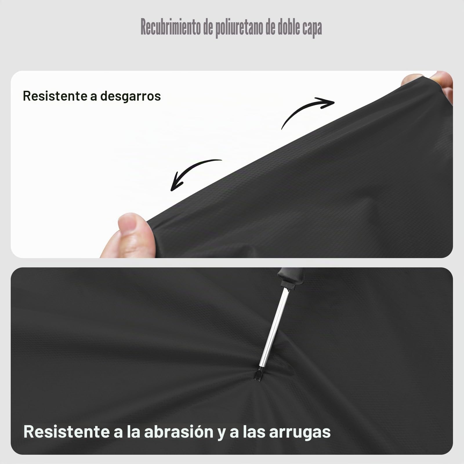 Andake Poncho de Lluvia con Capucha Chubasquero Impermeable Ligero Multifuncional como Toldo Manta Estera de Camping para Senderismo Ciclismo