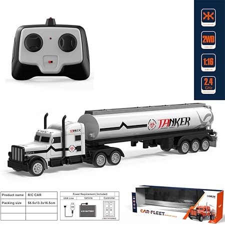 FLOX RC Truck, 1:32 Scale Large Truck 