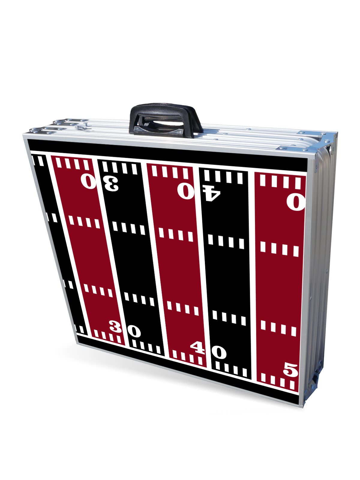 8-Foot Professional Beer Pong Table w/LED Lights - Arizona Football Field