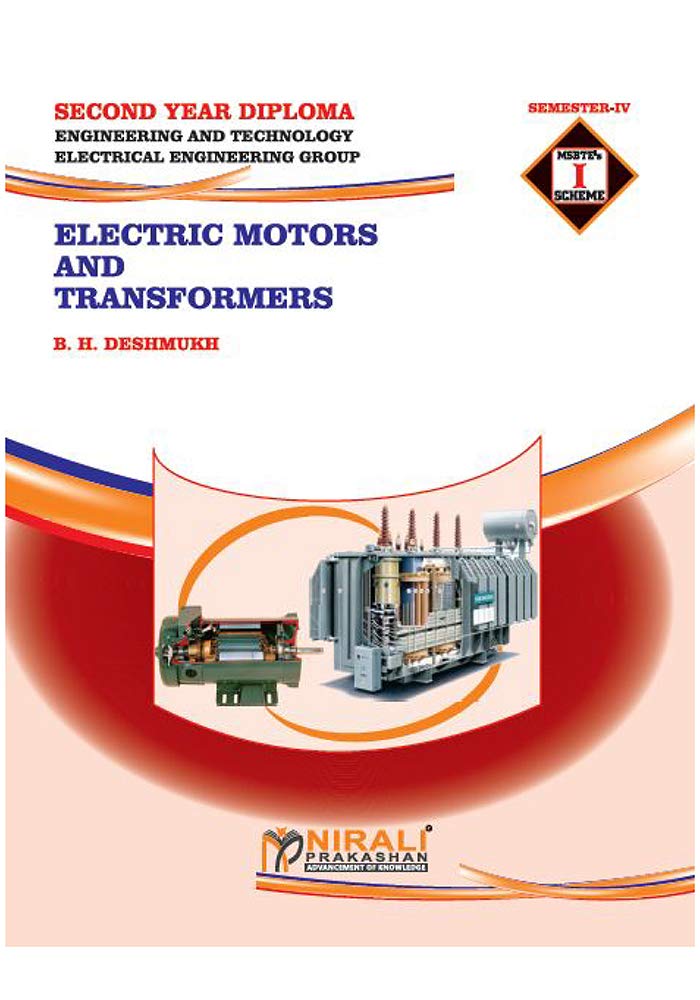 ELECTRIC MOTORS AND TRANSFORMERS eBook B. H. DESHMUKH Amazon.in