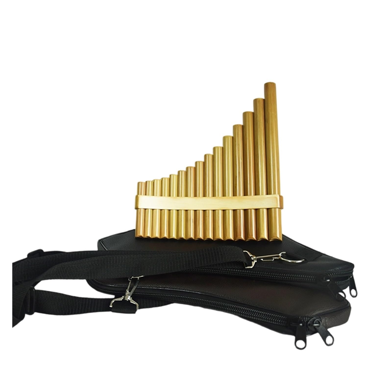 15 Piszczałkowy Profesjonalny Fletniowy Instrument Do Nauki Gry Na Flecie Pana Przeznaczony Dla Dorosłych(15 G Left)