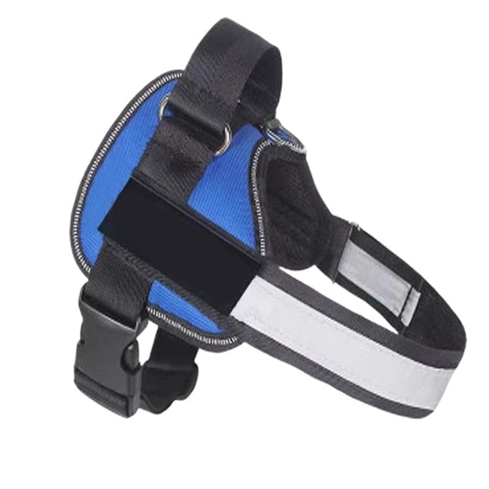 Arnes Perro Mediano Correas for Perros y gatos con Correas Ajustables for la Espalda for Mascotas, Reflectantes y Transpirables Arnes Perro(Blue No Sticker,L)