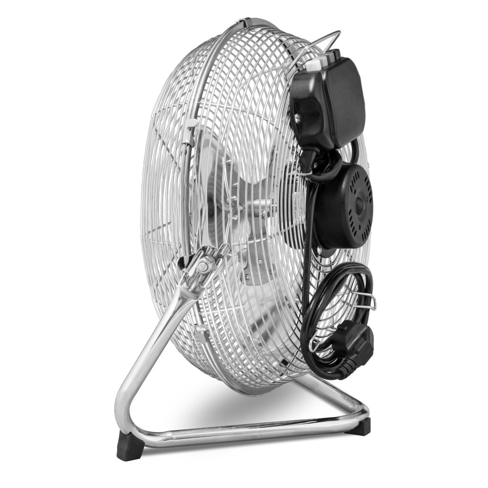 TROTEC Ventilateur de sol TVM 12 | Puissance de 37 watts | Tête du ventilateur inclinable à 100° | Diamètre des pales 30 cm