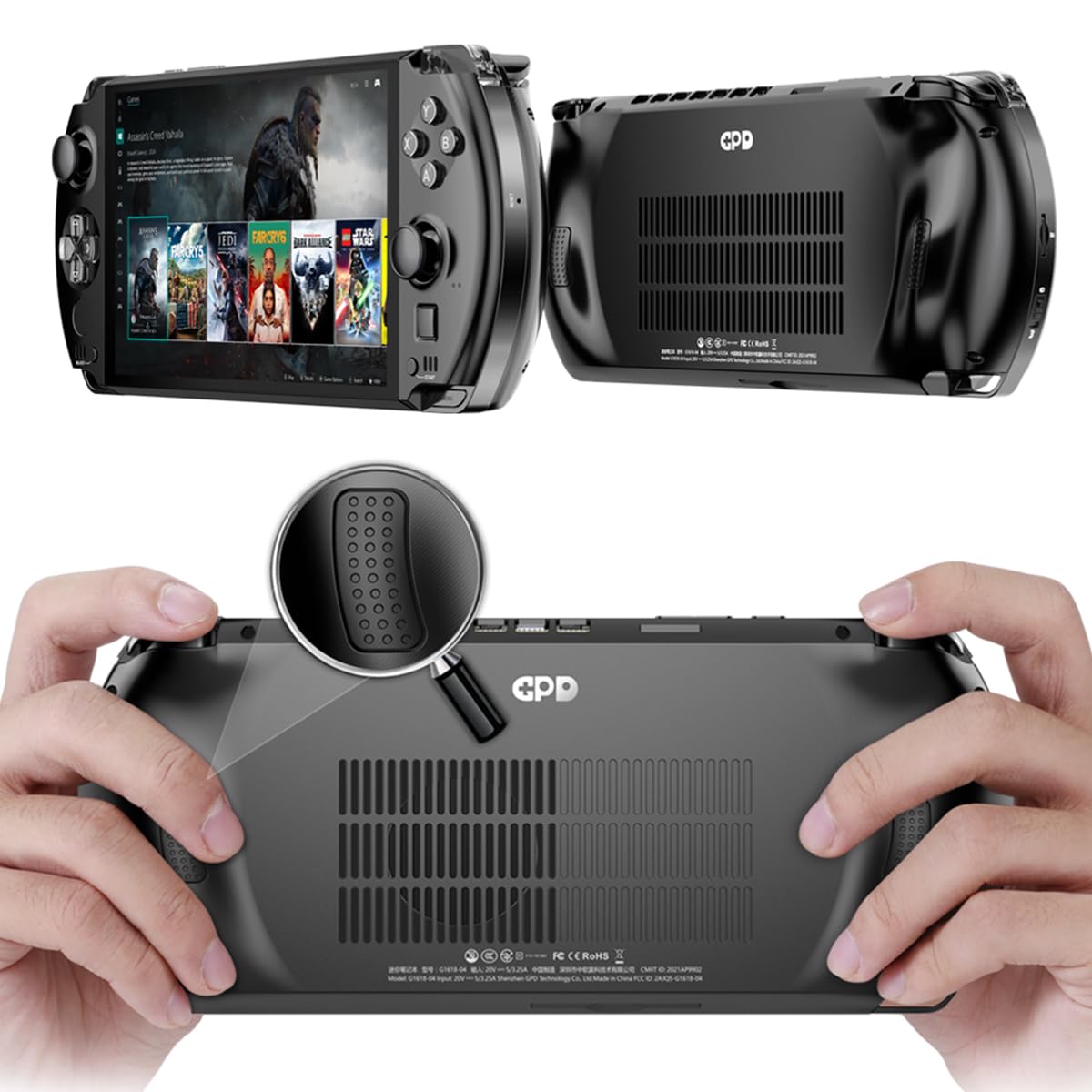 Amazon.co.jp: WEELIAO GPD Win 4 2025 ハンドヘルドゲーミング