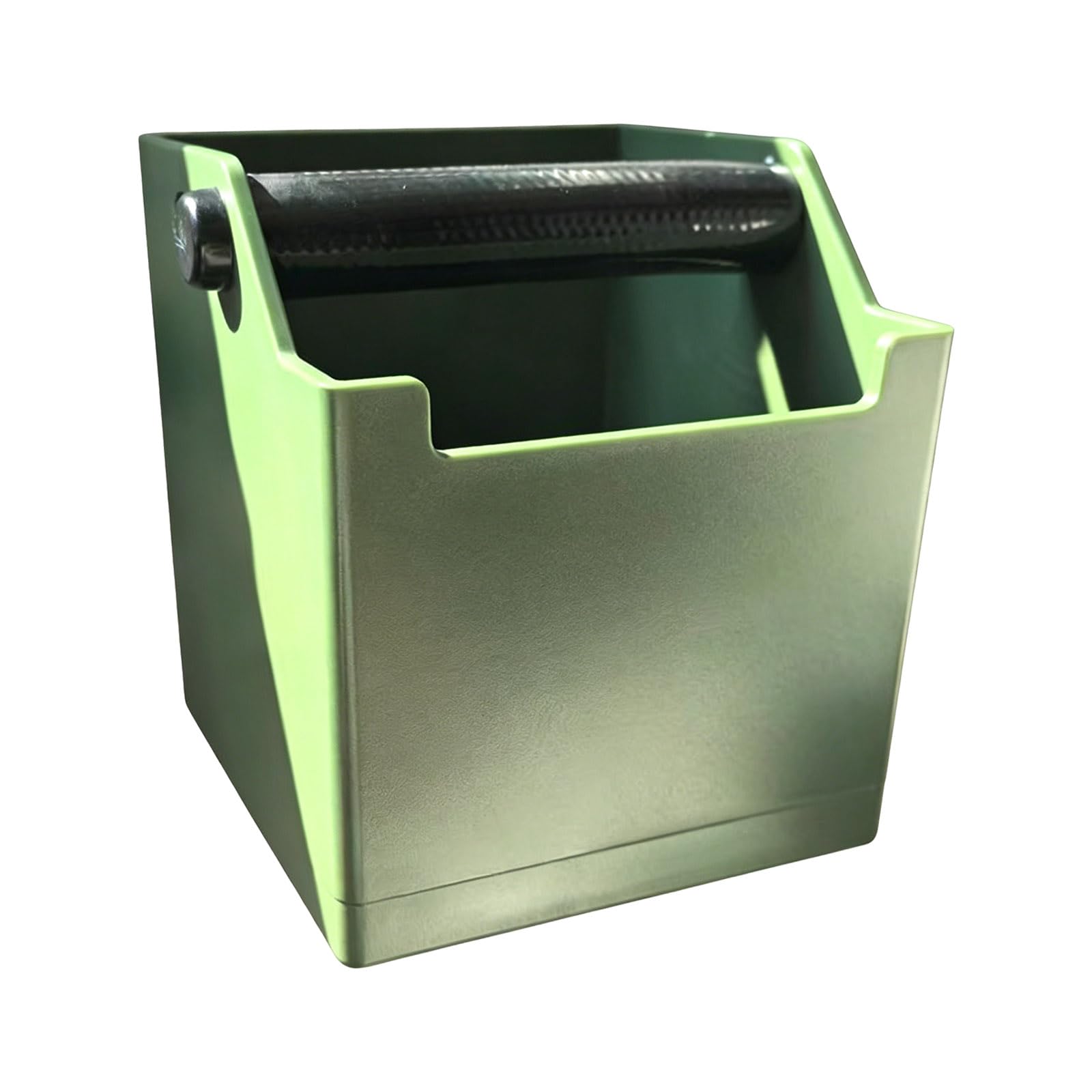 Whoasyst Commercial Grade Coffee Grounds Disposal Unit Constructed with Sturdy ABS and Steel Coffee Knocking Out Bin Kitchen Box