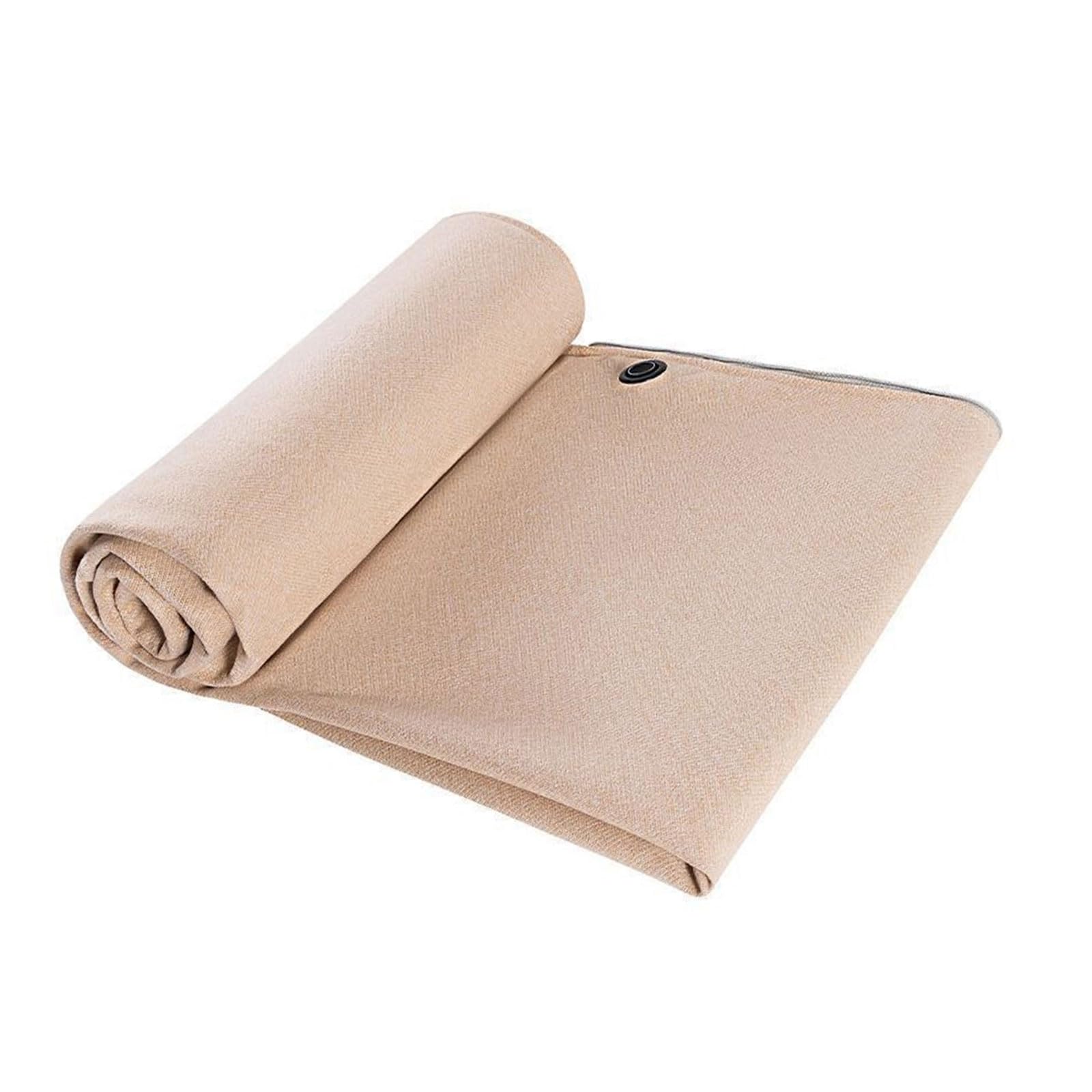 Hsioluted USB Heated Shawl Blanket with Carbon Fiber Heating and Foldable Designing for Easy Transport Heated Shawl Wraps