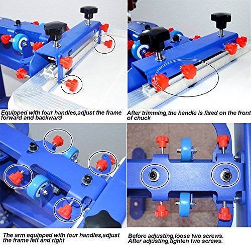 4-2 Screen Printing Press With Materials Starter Screen Printing Kit #TOP5