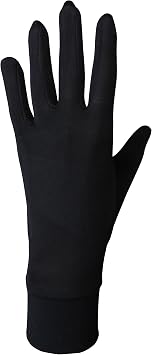 Jasmine Silk Pure Silk Gloves Thermal Liner Glove Inner Ski Bike Cycle Gloves (Extra Large) 100gsm