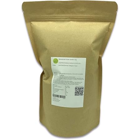 Malzextrakt Pulver Dunkel 1 Kg Backen Brauen Pizza Brot Dunkles Bier Amazon De Lebensmittel Getranke
