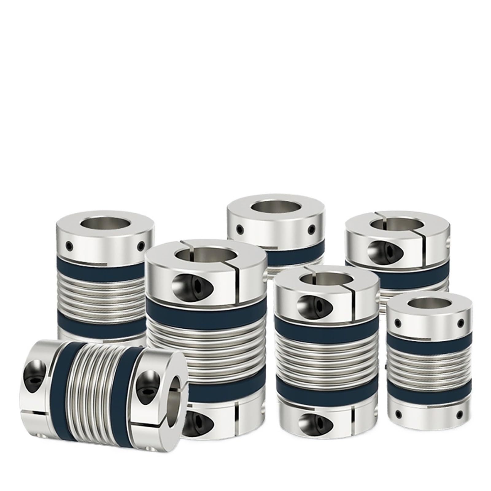 Accoppiamento albero LB B D65L82, accoppiatore motore flessibile a soffietto, in alluminio, ad alta elasticità, Guarnizione universale, stampante 3D, Cardan(LB-B-D65L82-16X16)