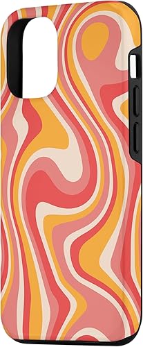 Miniatura 2 de iPhone 1212 Pro Retro Groovy Liquid Swirl Hippie 70's 80's Psychedelic Phone Case