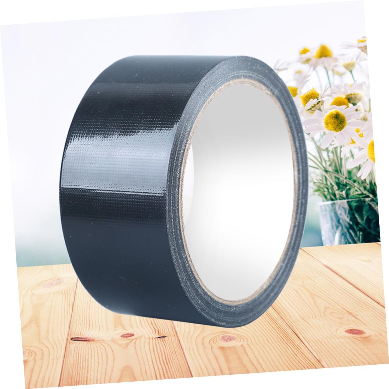 Ruban Adhésif Toilé Haute Résistance Noir 5 Rouleaux 5cm X 15 M