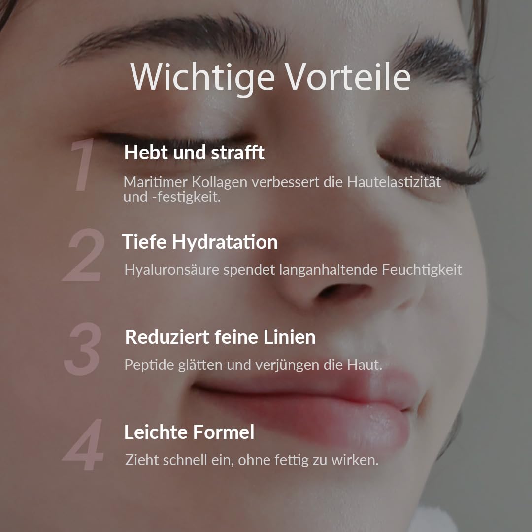 [MIZON] COLLAGEN POWER LIFTING EMULSION (120ml) Koreanische Hautpflege - Emulsion mit hoher Konzentration an Marine-Kollagen für verbesserte Hautelastizität