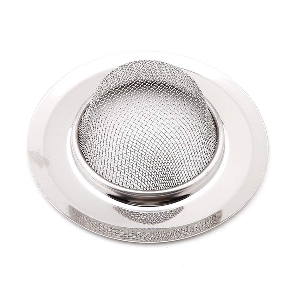 3 Sizes Stainless Steel Sink Strainer Filter Bathtub Drain Hole H Floor Brush Cleaning Brush Natural Wooden Handle Dish Toilet Brush with Holder Toilet Bowl Brush Toilet Bowl Cleaner