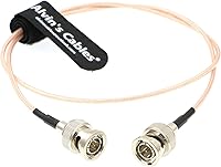 Vista 5 de Alvin's Cables HD SDI video BNC macho 3G RG179 Cable para BMCC Video Out Blackmagic Cámara 1M