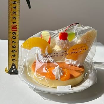 食品サンプル まいづる 実物大 メープルバターホットケーキ 2段 食品サンプル 二段重ねパンケーキ デザート ホットケーキ - メルカリ