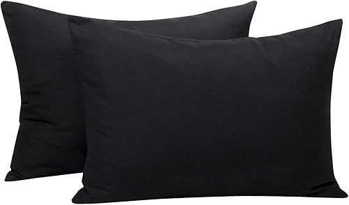 NTBAY - Fundas de microfibra con cremallera para almohada infantil, paquete de 2 piezas para viaje