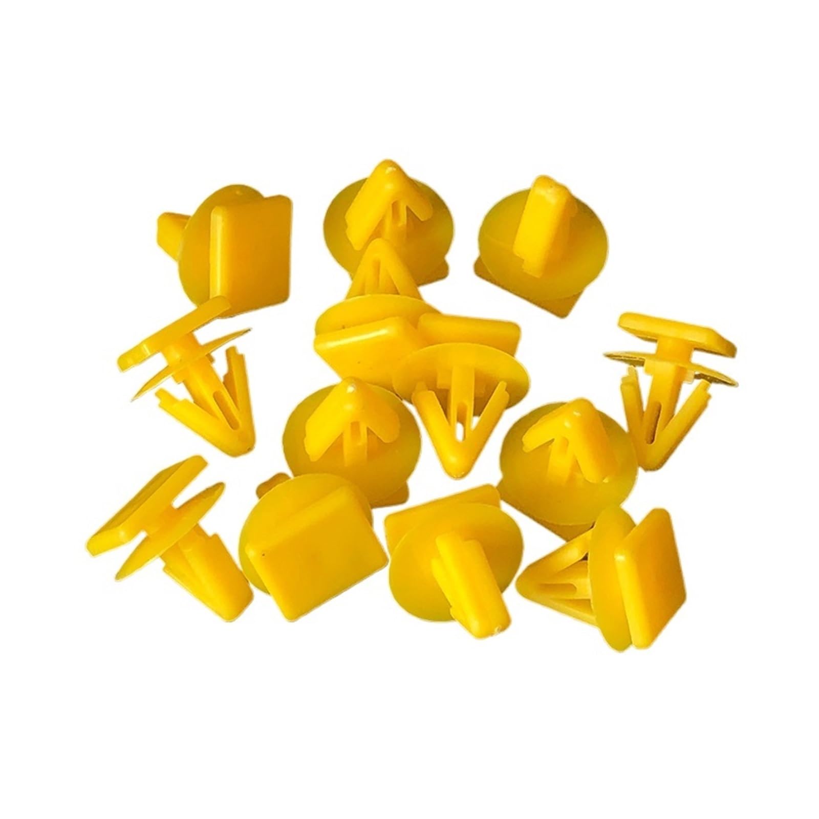 Nlnkdtdpak 50Pcs 100/20X Trim Clips Fit For Hyundai Car Door Interior Panel Retaining Rivets Plastic Fixed Fastener Accessories 11Mm Hole(50Pcs)
