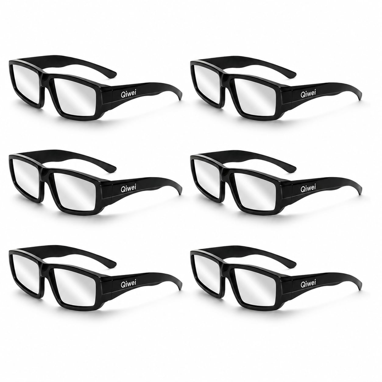 Gafas Eclipse Solar Homologadas 2026 [Pack 3/6] - Certificadas CE & ISO 12312-2:2015 Gafas de plástico eclipses- Protección Premium UV/IR para Eclipse Solar Total del 12 Agosto - Adultos y Niños