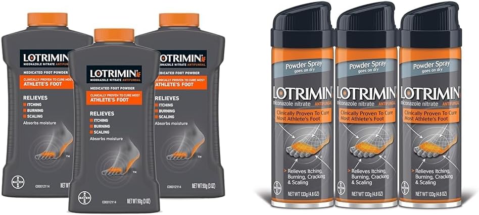 Lotrimin AF Athlete's Foot Antifungal Powder AF Athlete's Foot Powder Spray