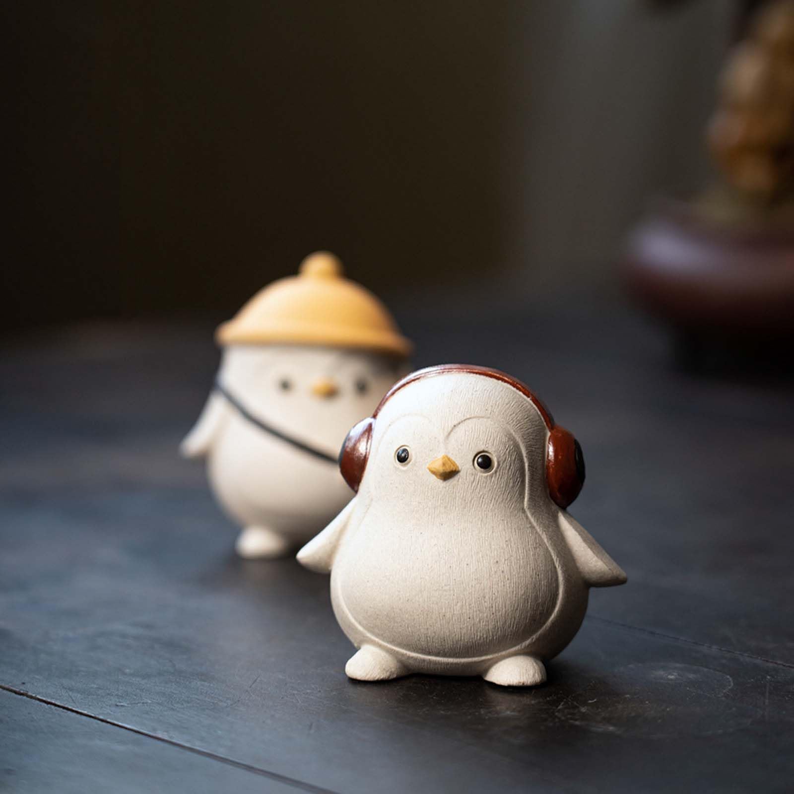 Amazon.co.jp: かわいい ペンギンの置物 インテリア雑貨 ペンギン 置物