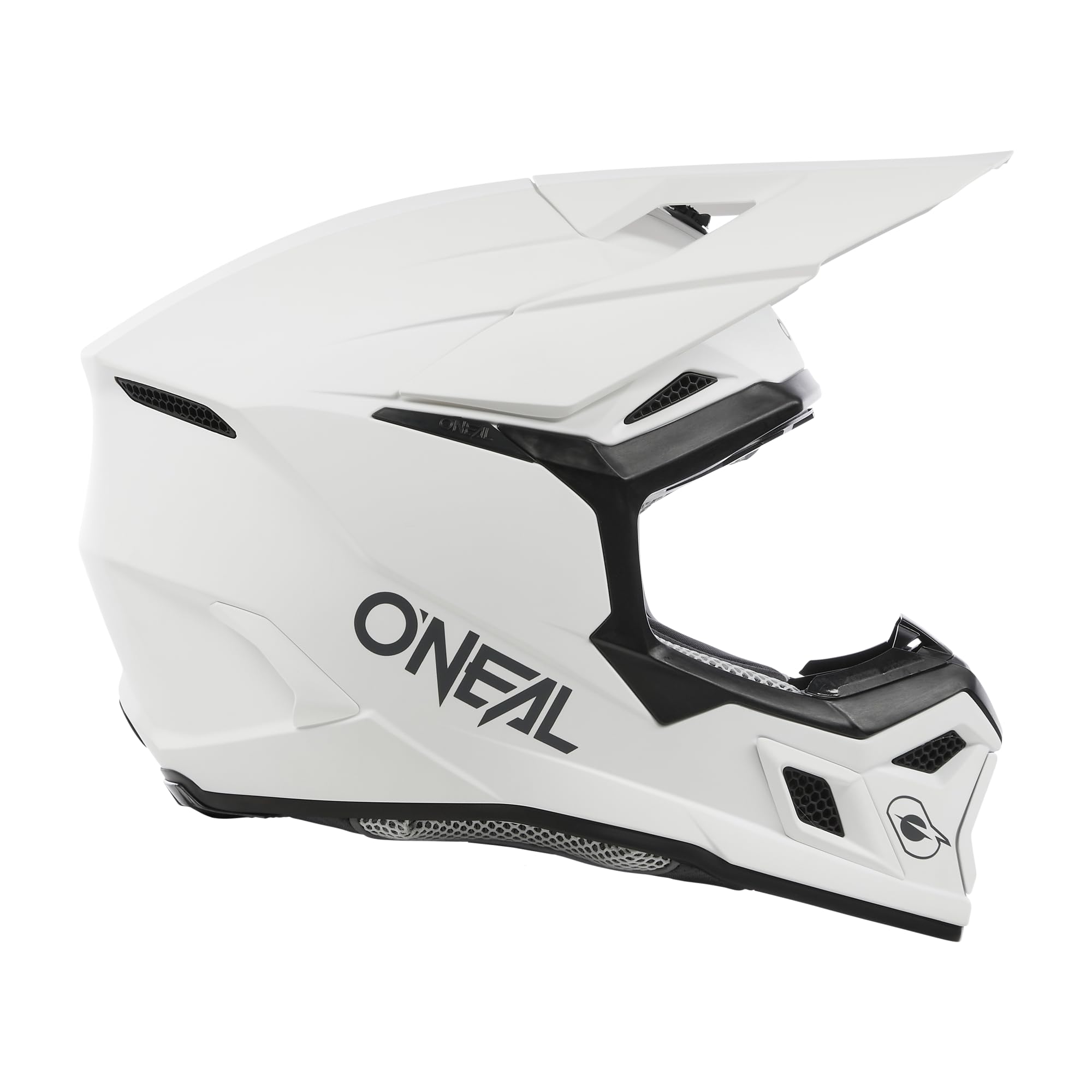 Amazon.com: O'Neal 3 SRS Adult Helmet Solid White XX-Large