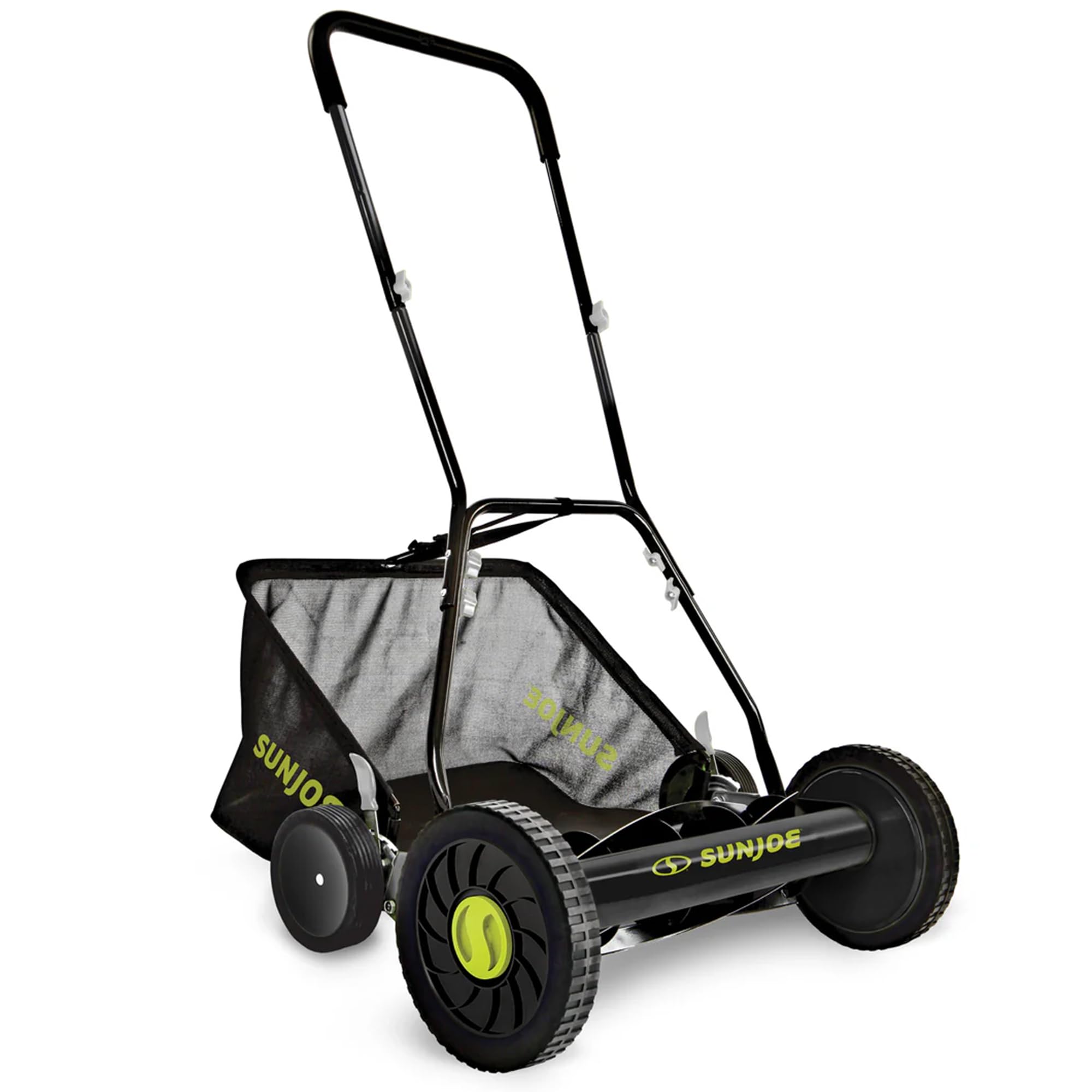 Sun Joe Manual Push Reel Lawn Mower with 8.5-Gal Grass Catcher, MJ502M