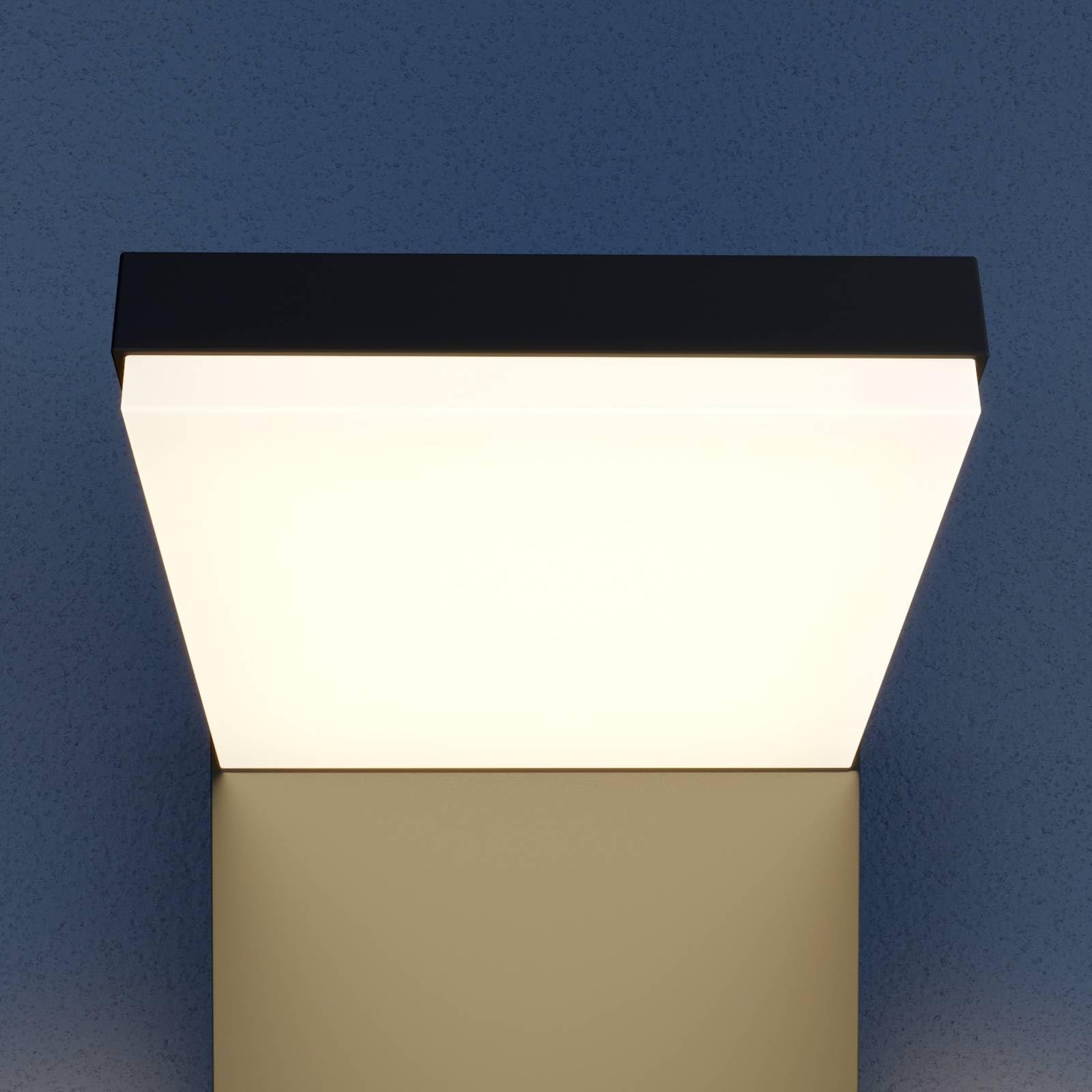 Arcchio LED Wandlampe/Wandleuchte aussen, Außenleuchte strahlwassergeschützt IP65 1x 16W warmweiß (3.000K)