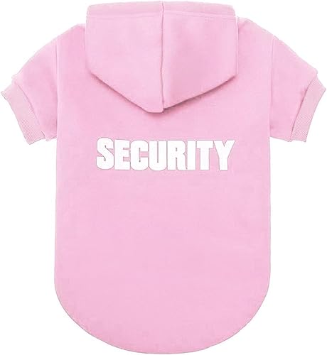 BINGPET - Sudaderas con capucha de seguridad para perros, suéter para cachorros, abrigos para perros para clima frío, suéter de forro polar