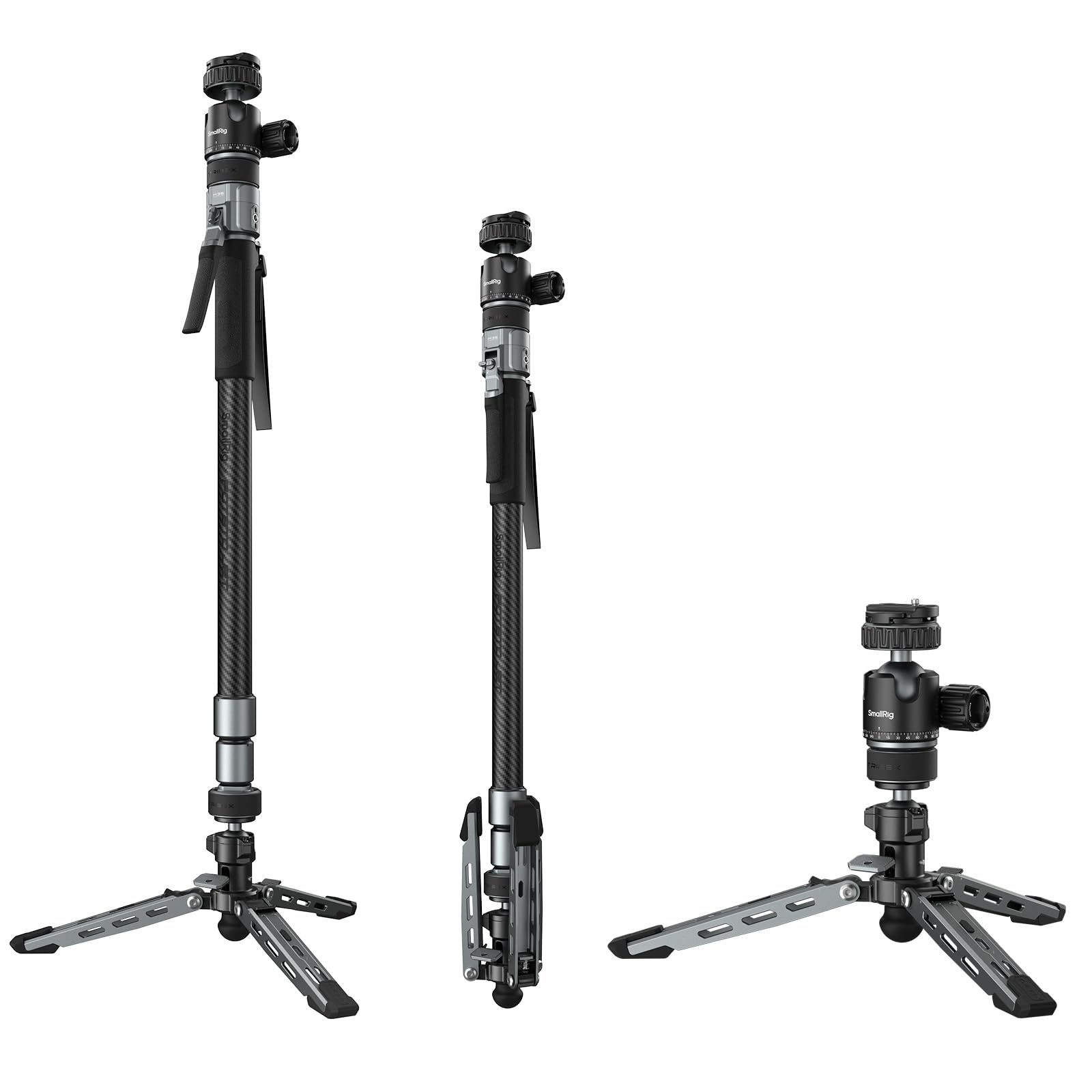 SMALLRIG x Potato Jet TRIBEX Pro 67" Monopie de Fibra de Carbono for cámara