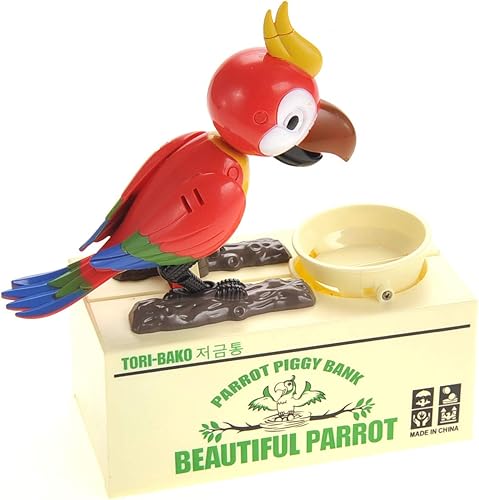 Miniatura 3 de PowerTRC Banco de monedas para niños, lindo banco de dinero para niños y niñas, alcancía de ahorros  Regalo divertido para niños y adultos