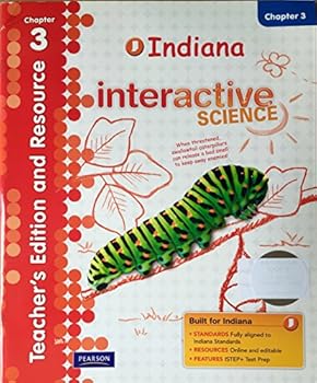 Paperback Teacher's Edition and Resources Chapter 3 Indiana Interactive Science Book