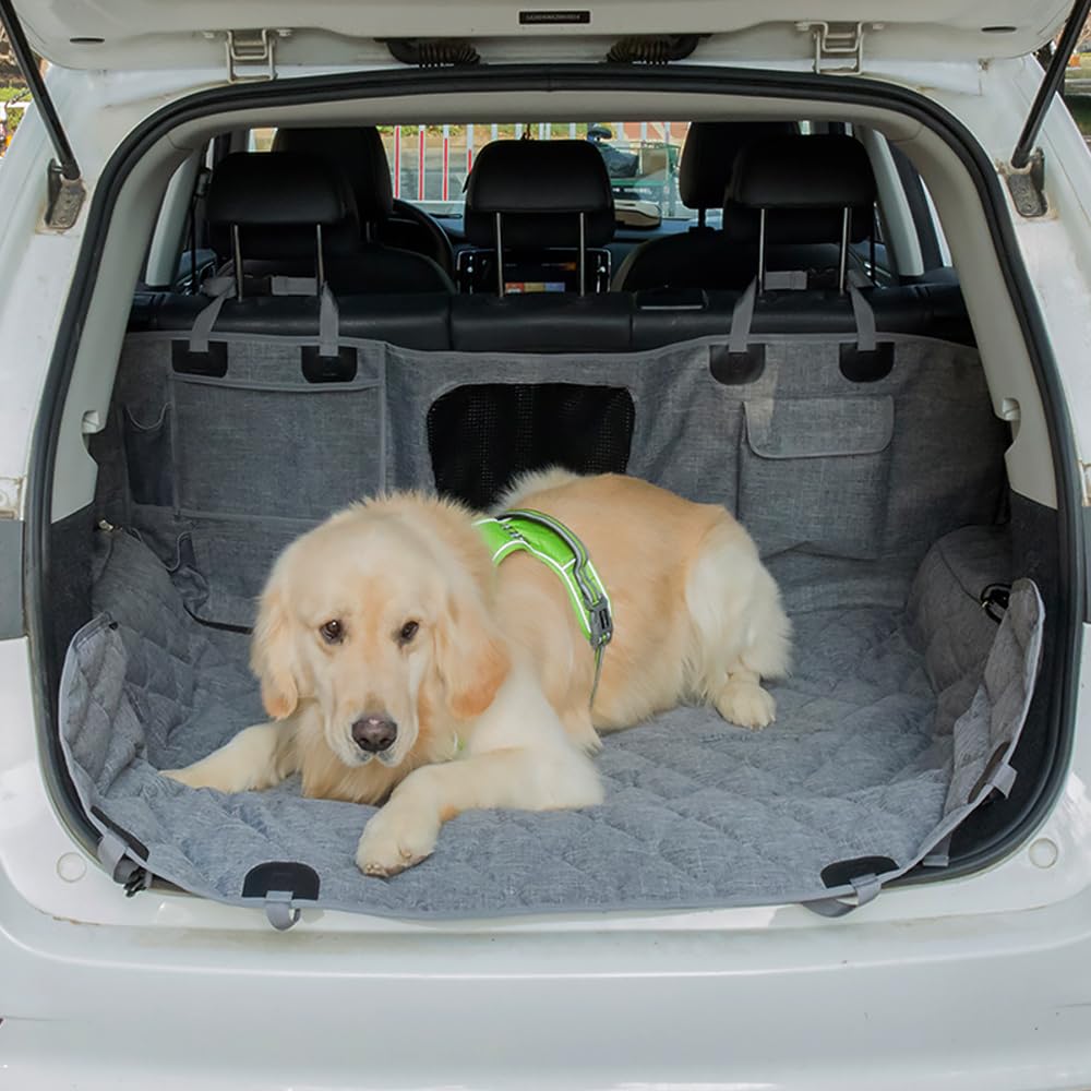 BEERTE Dog Car Seat Cover Fit For Toyota Corolla 2020-2025 Faux Leather Waterproof Scratchproof Dog Car Seat Cover For Back Seat Pet Mat Cover For - View #11