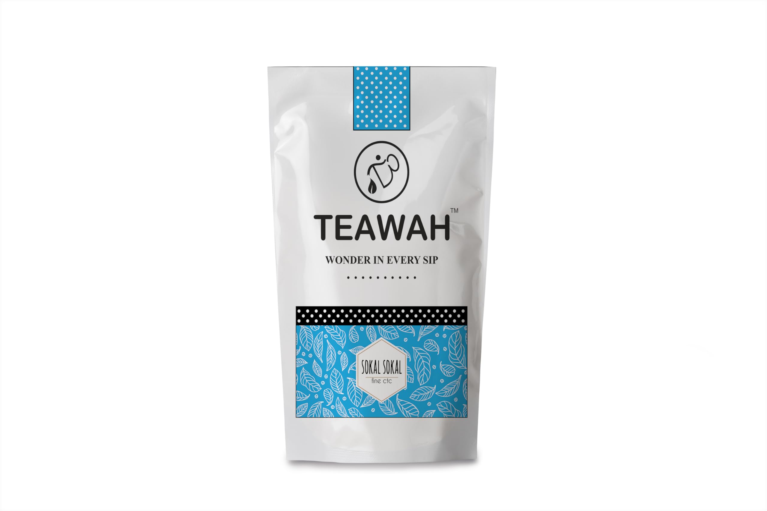TEAWAH Sokal Premium Chai | Medium Liquor with Bold Sweet Aroma | Perfect with Milk | Rich Morning & Evening Tea Blend | 100g Black Tea Leaves