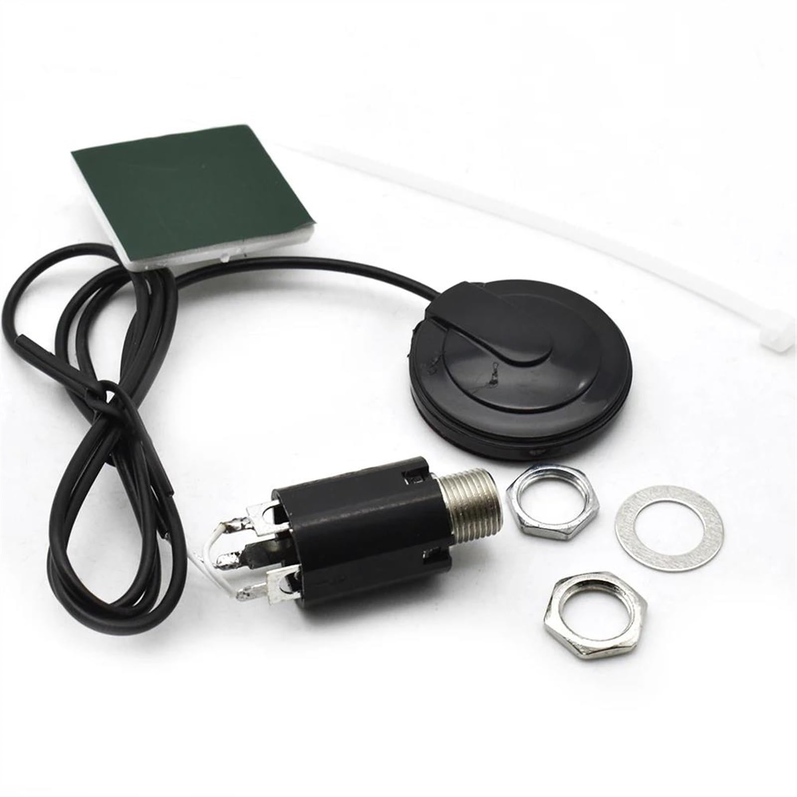 10 Pezzi Pickup Per Chitarra Nera Piezo Jack Trasduttore Per Chitarra Acustica Ukulele Violino Mandolino Banjo Pickup professionale per chitarra acustica