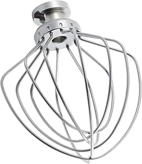 SNAPPSY Wire Whip Attachment Kitchen Accessory fits for KitchenAid K45WW 9704329|Wire Whisk Replacement 125×155 mm – 6-Wir Price In India