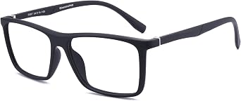 GUDVUE Blue Light Blocking Glasses Men Rectangle Lightweight Gaming Glasses