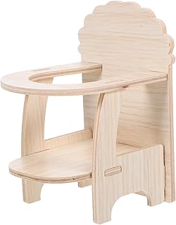 FRCOLOR 4 Conjuntos Cadeira De Hamster Cadeira Cadeira De Ouriço Mini Cadeira De Gerbil Cadeira De Roedor Cadeira De Alimentação De Hamster Cadeira De Jantar De Hamster Cadeira De