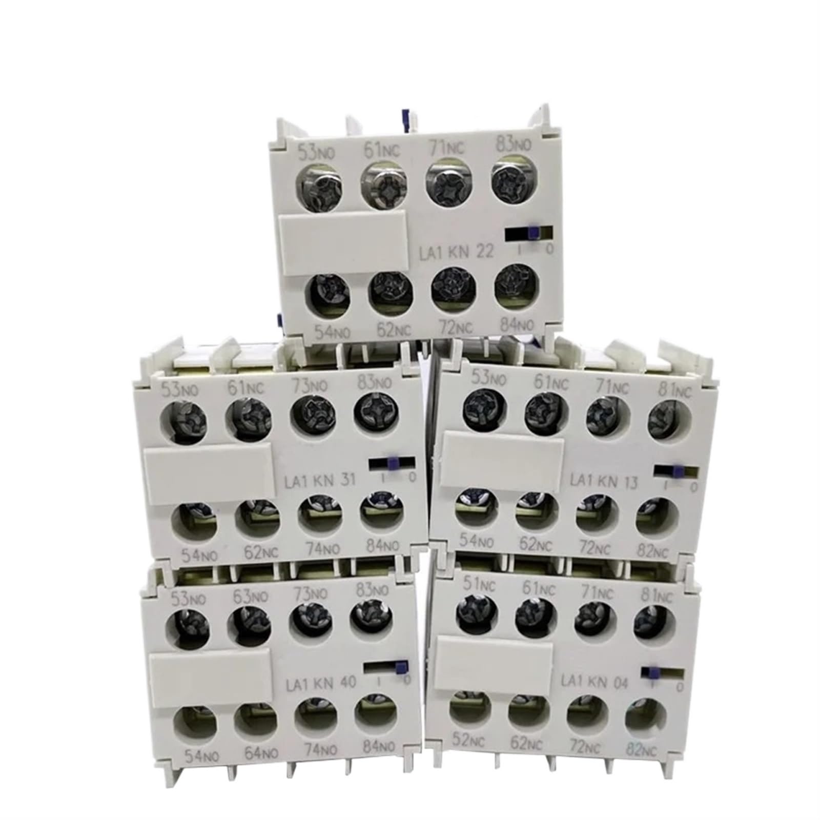 Contattore ausiliario LA1KN22 KN40 KN04 KN31 KN13 KN11 Modulo Contatto ausiliario 1 pz(LA1KN04)