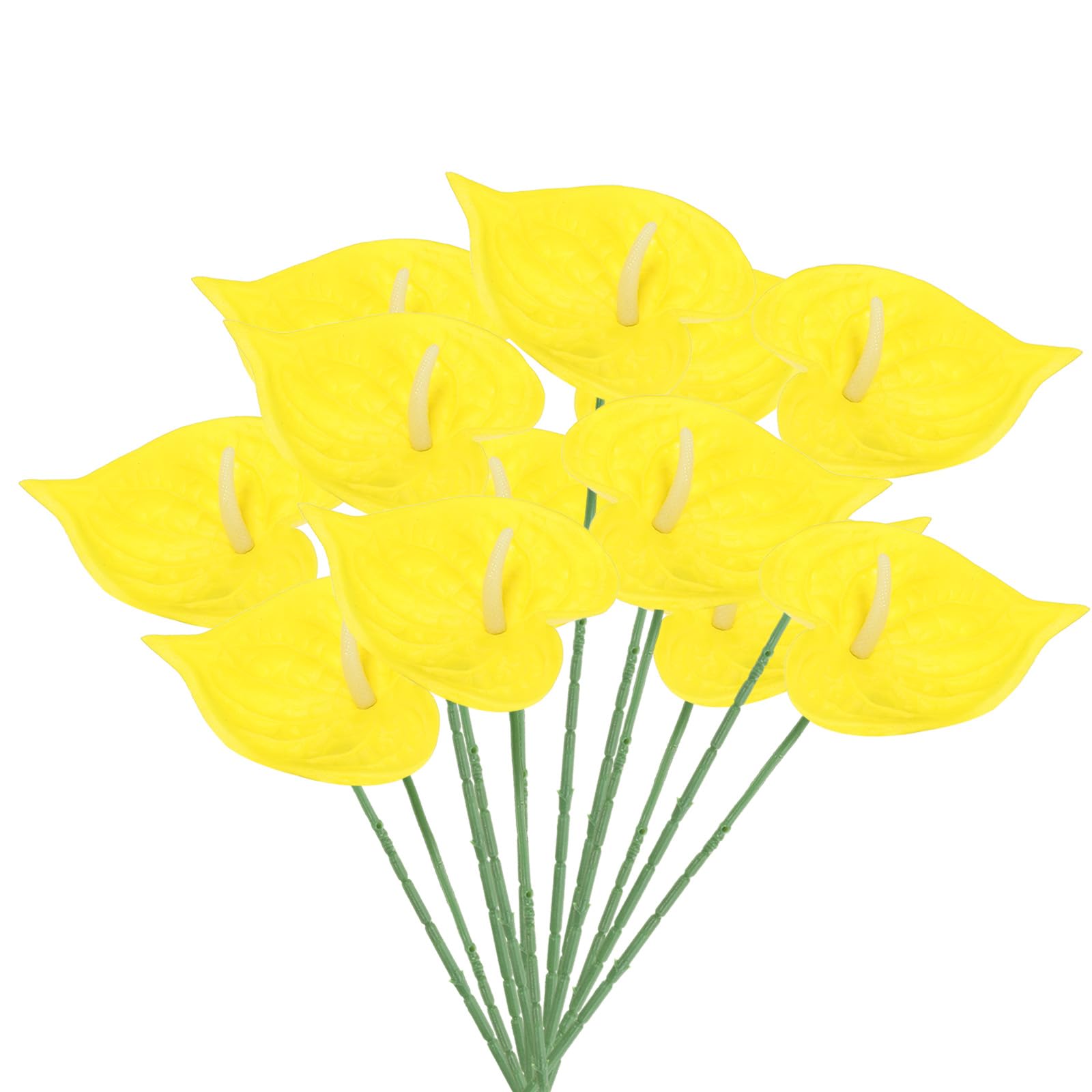 PATIKIL 13" Artificial Anthurium Lily Flowers