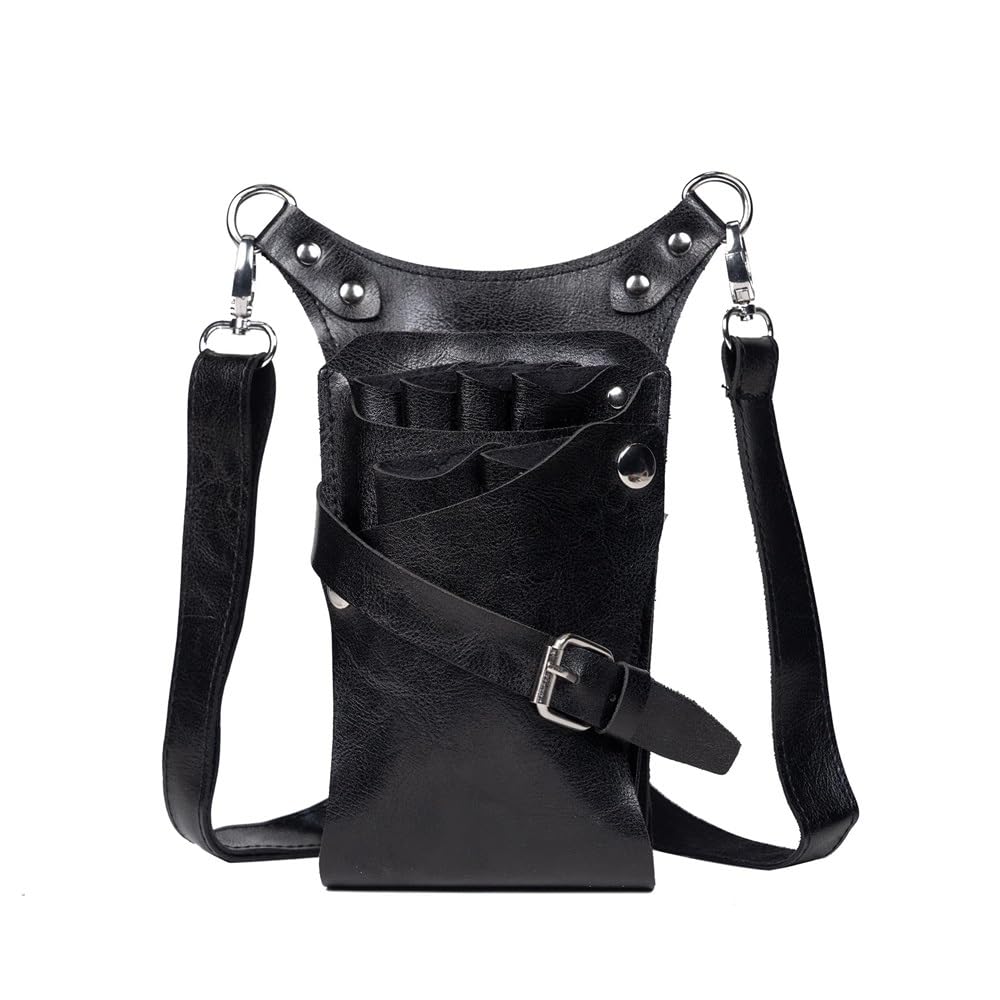 Borsa per Forbici da Parrucchiere Borsa a tracolla da parrucchiere per Salone(Color 1)