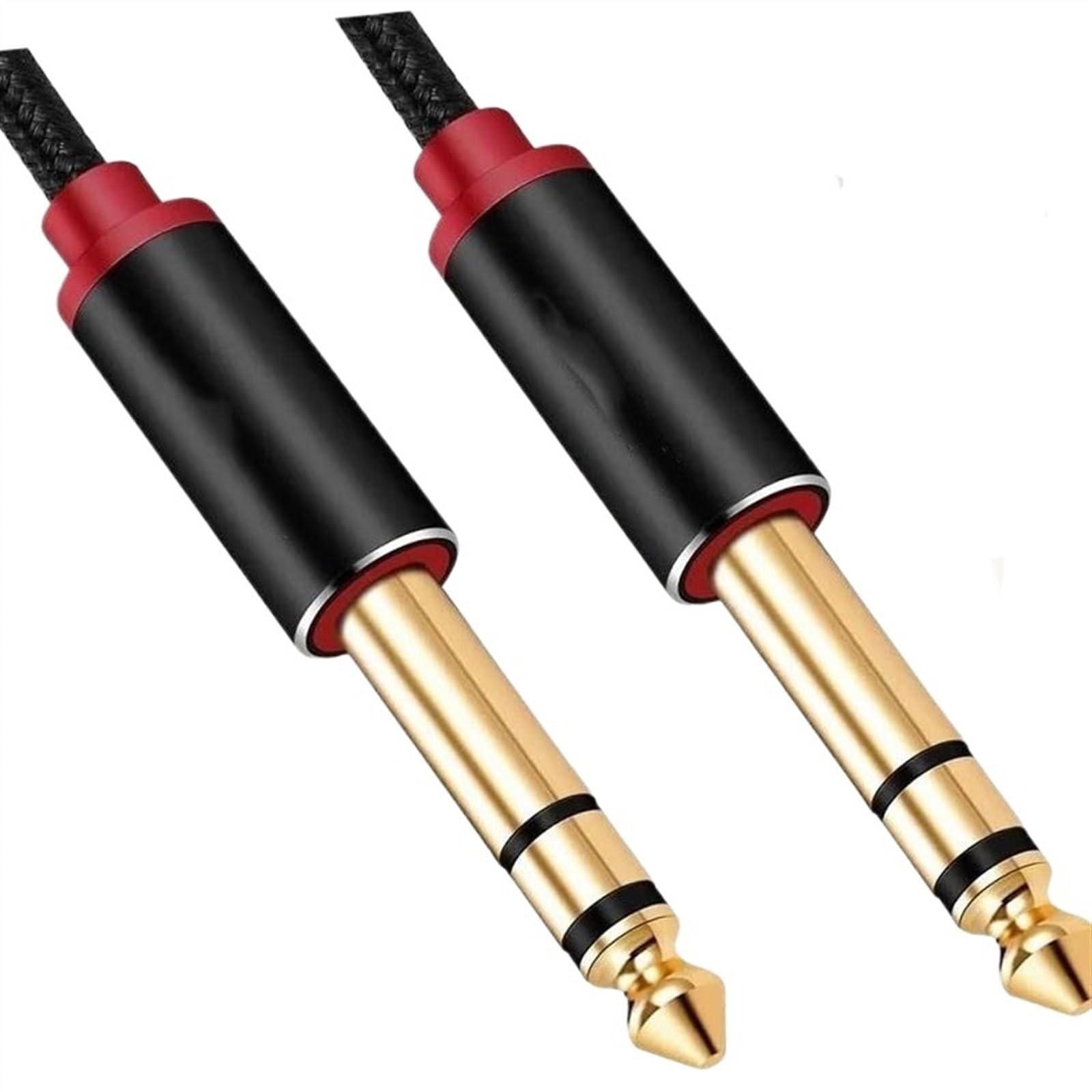Pro Audio kabel Pozłacany Kabel TRS Do 6,35 Mm 1/4" Męski TRS Stereo Zbalansowany Odpowiedni Do Gitar Basowych(300cm)