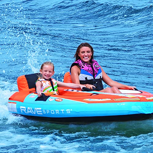 Rave Sports Child Neoprene Life Vest - Uscg Pfd (Blue/Orange/White) #TOP6