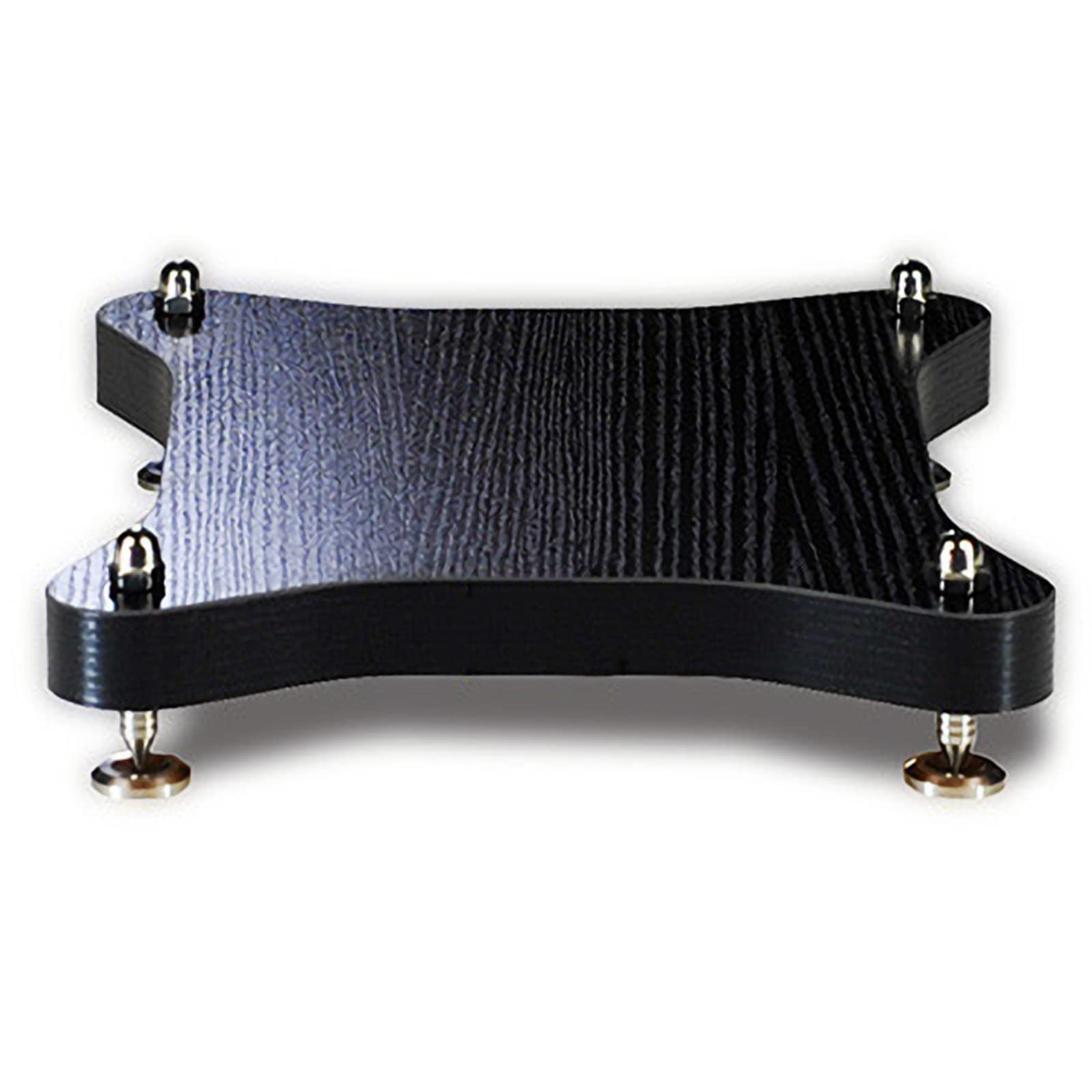Supporti universali per altoparlanti per suono surround, piattaforma di isolamento subwoofer desktop con cuscinetti in rame, ideali per monitor da studio e sistemi home theater