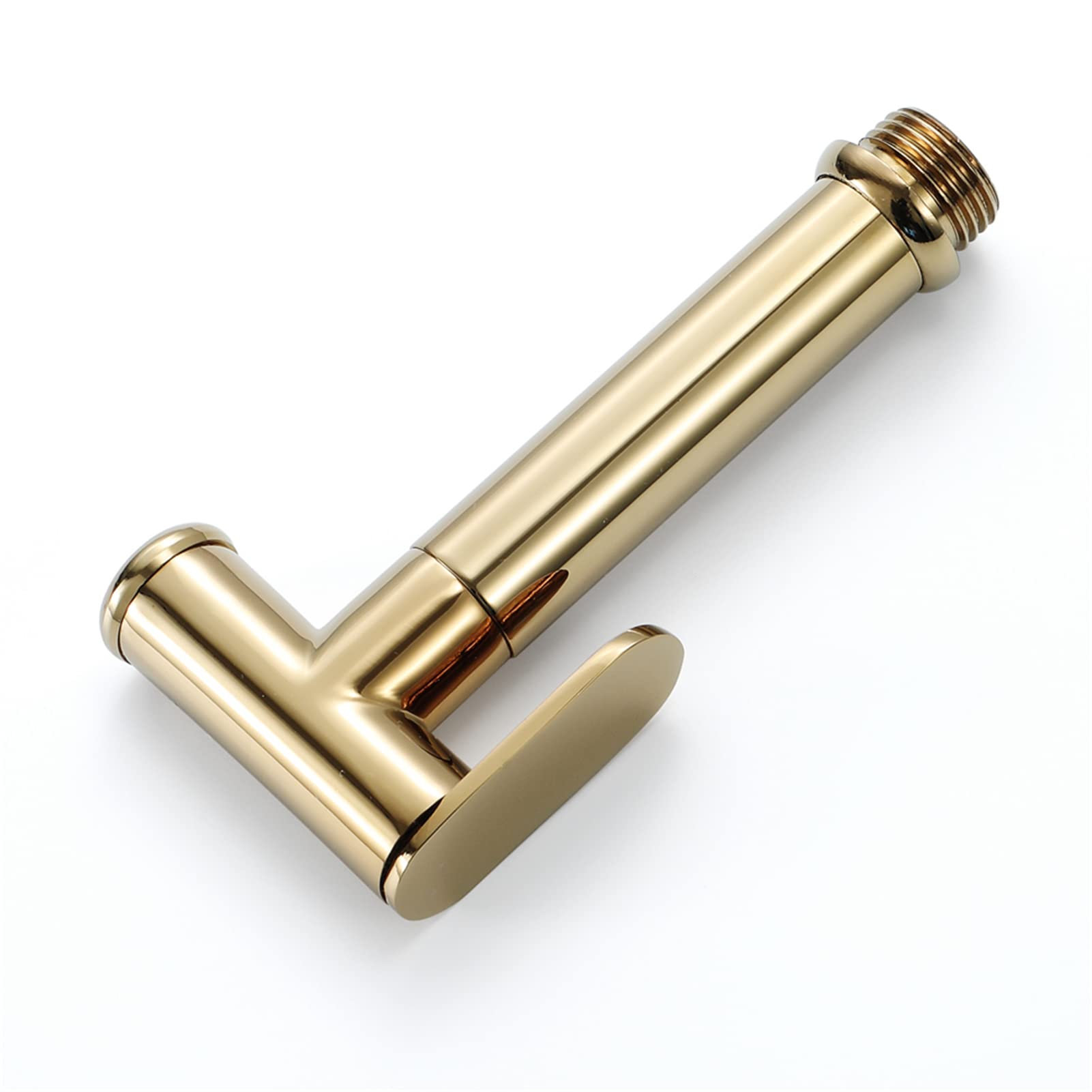 QHQQXN Rociador de bidé para Inodoro, rociador de bidé de Mano Dorado de latón, rociador de bidé para higiene Personal, Limpieza de Inodoro, paño para pañales para bebés, Juego de Grifo para bidé,