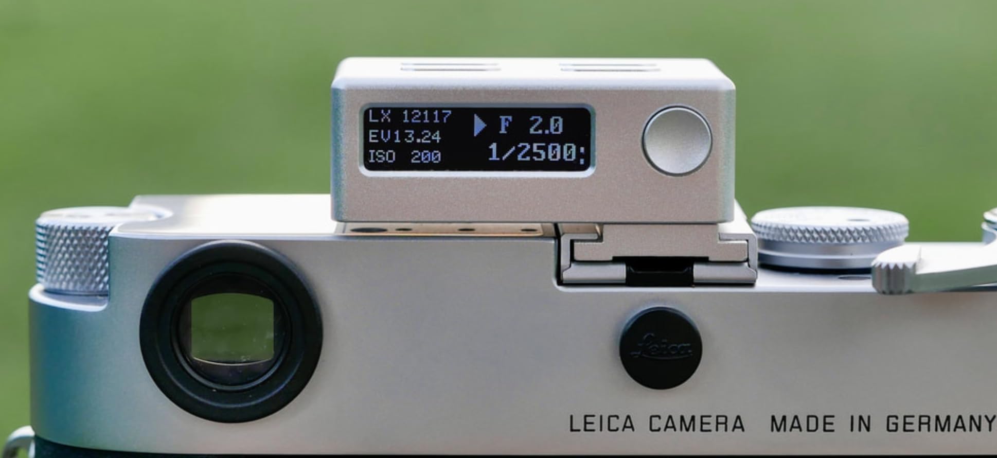 KEKS by antonKUNZE KM02 digitaler Belichtungsmesser Light Meter Silber